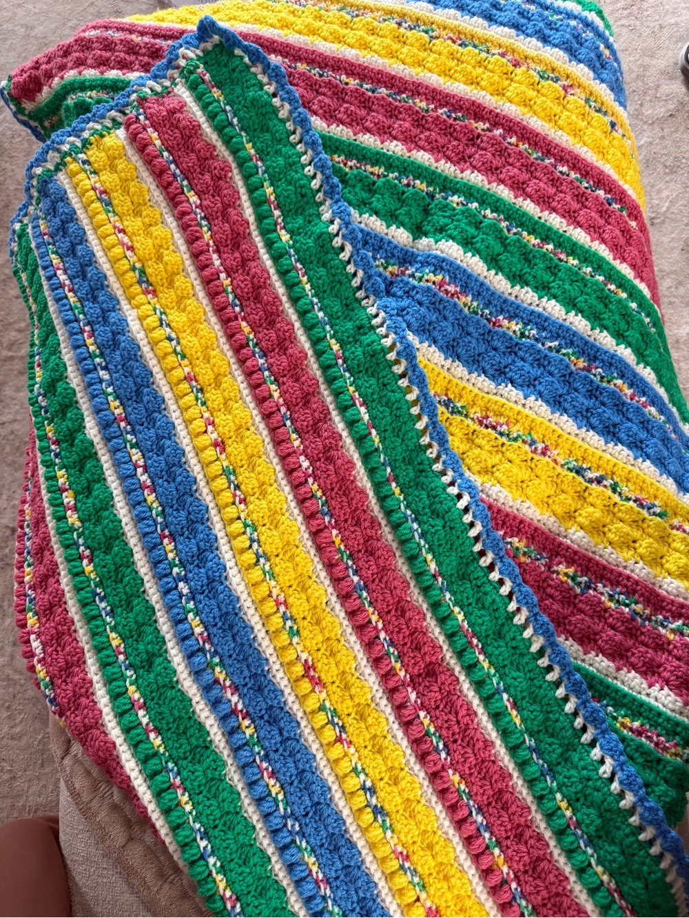 Rainbow Pride Afghan